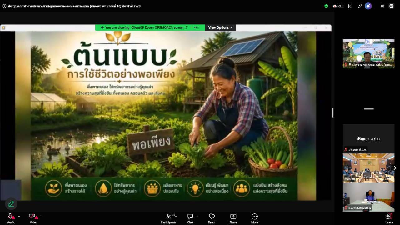 title - ผู้ตรวจราชการ ส.ป.ก.ร่วมประชุมคณะทำงานสรรหาปราชญ์เกษตรของแผ่นดินระดับเขต ประจำปี 2570 เขตตรวจราชการที่ 10 